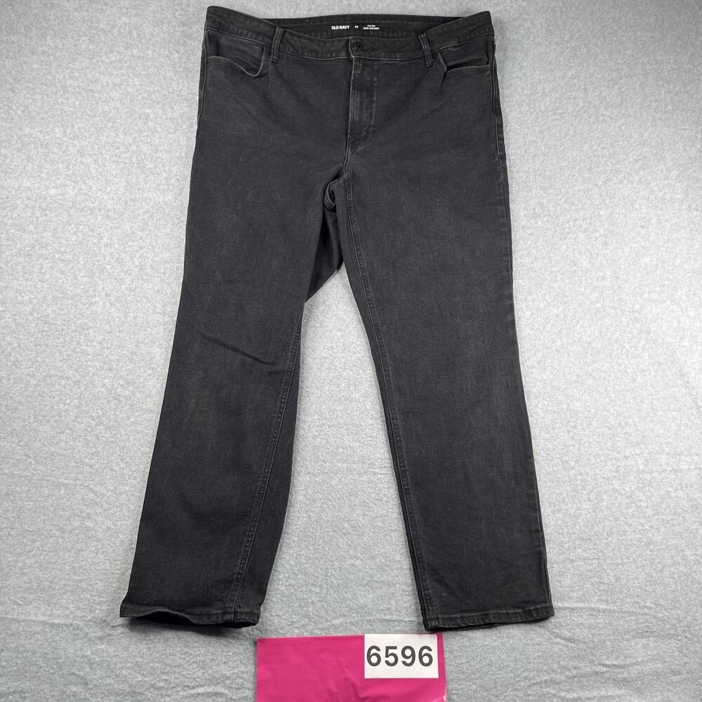 Old Navy Wow High Rise Straigh Denim Jeans Women’s Size 20 Black Casual Stretch